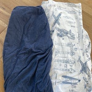 Crib sheet bundle - RH baby and child and Pottery Barn Kids